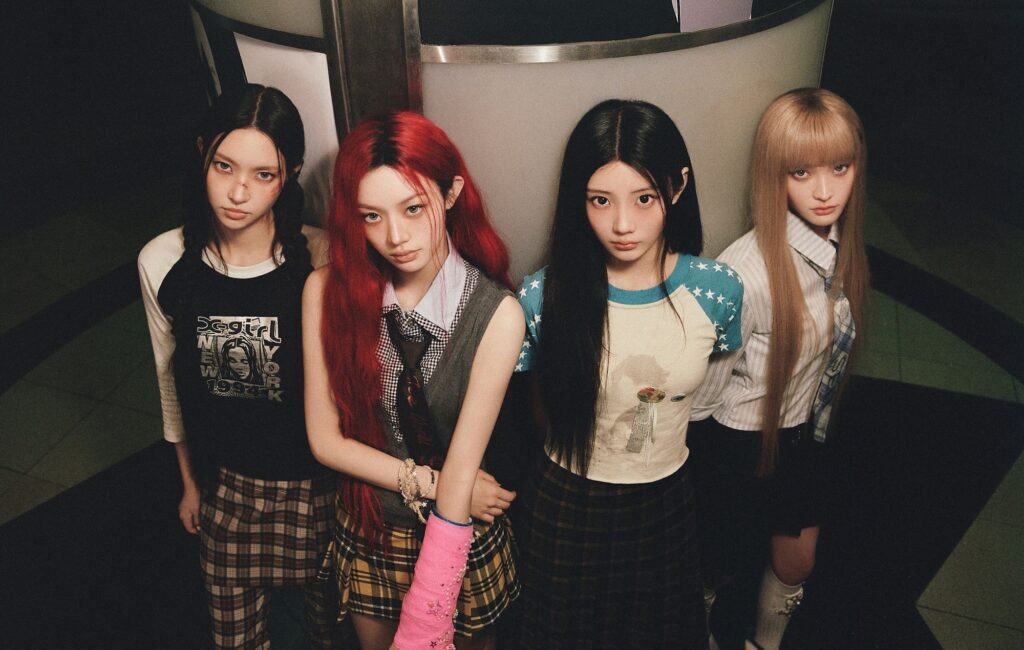 K-pop girl group ILLIT are wearing their hearts on their sleeves