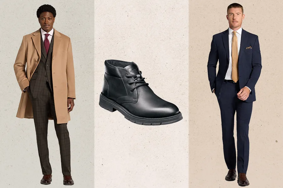 Men’s Wearhouse Fall Sale Deals: Discounts on Suits, Coats, & Shoes