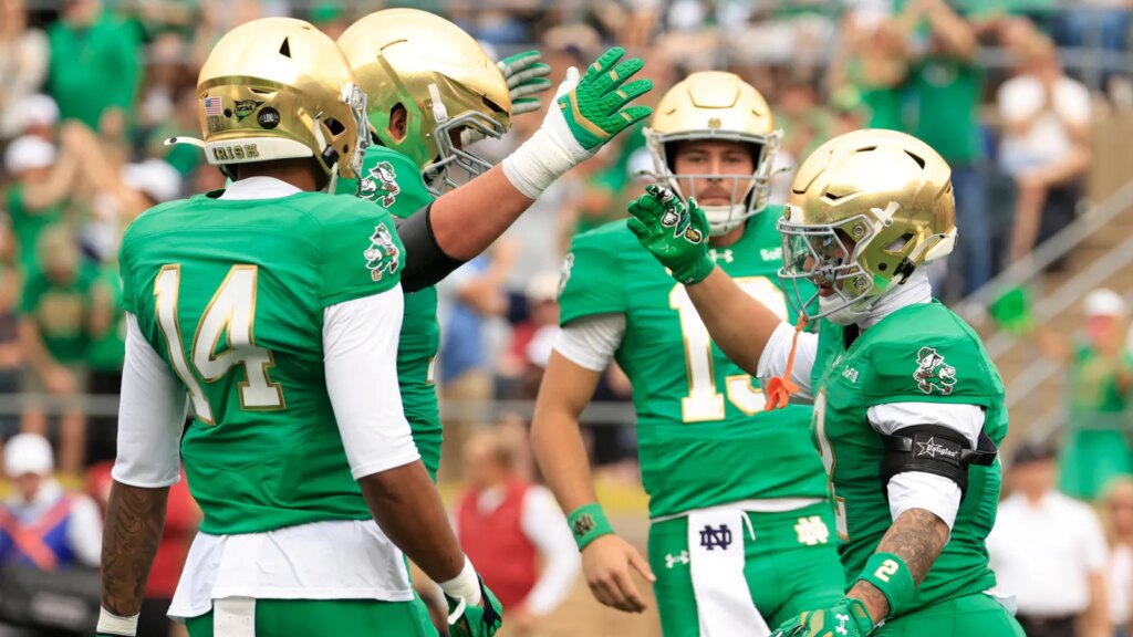 Where to Stream Notre Dame vs. BYU Football Game Online Free