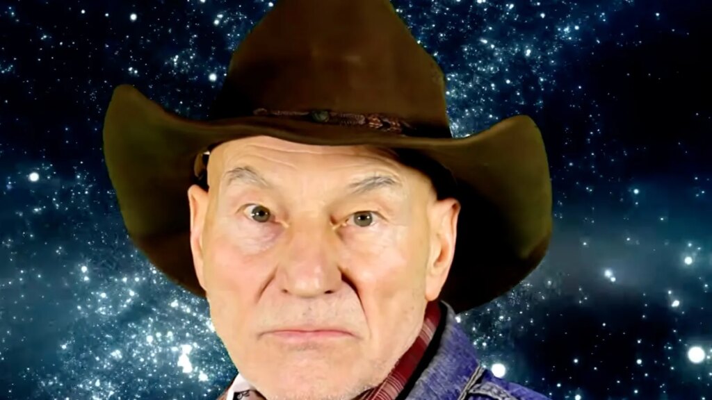 Watch Patrick Stewart Sing Cowboy Country Songs As ‘Cowboy Pat’
